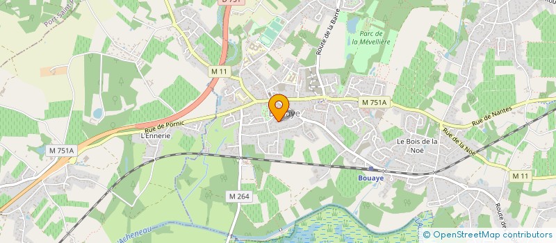 localisation de l'entreprise MADAME SOPHIE BECIGNEUL à BOUAYE