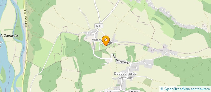 localisation de l'entreprise MADAME SOPHIE BECQUET  VATTEVILLE