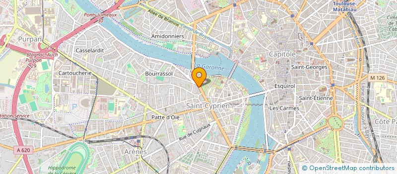 localisation de l'entreprise MADAME SOPHIE BECQUIE à TOULOUSE