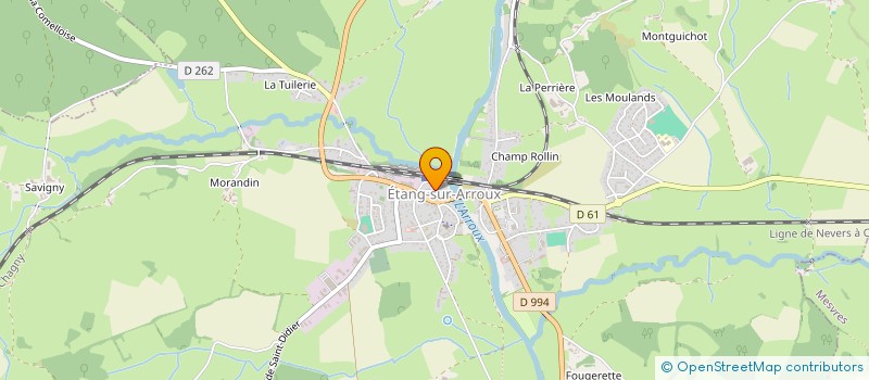 localisation de l'entreprise MADAME SOPHIE BEDIOU à ETANG-SUR-ARROUX