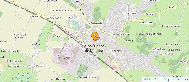 localisation de l'entreprise MADAME SOPHIE BEGET à SAINT-ETIENNE-DE-MONTLUC