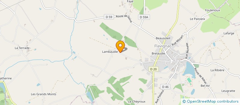 localisation de l'entreprise MADAME SOPHIE BELL  LAGARDERE