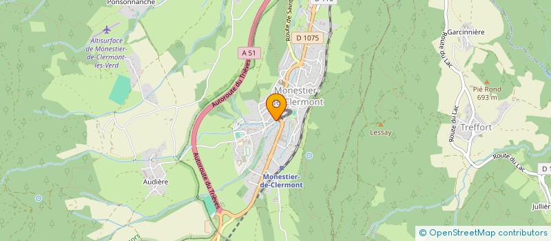 localisation de l'entreprise MADAME SOPHIE BELLISSANT  MONESTIER-DE-CLERMONT