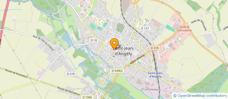 localisation de l'entreprise MADAME SOPHIE BELLON  SAINT-JEAN-D'ANGELY