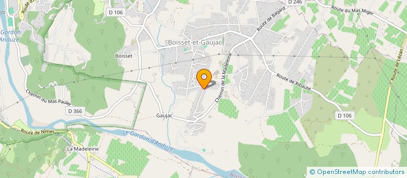 localisation de l'entreprise MADAME SOPHIE BELLOT à BOISSET-ET-GAUJAC
