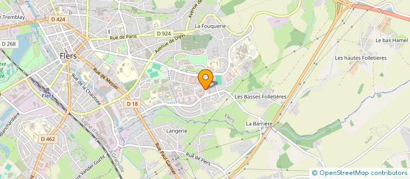 localisation de l'entreprise MADAME SOPHIE BELLOUARD à FLERS