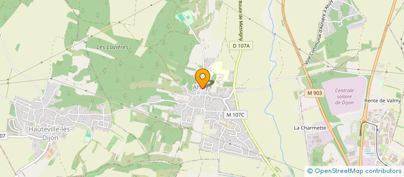 localisation de l'entreprise MADAME SOPHIE BELOTTI  VAL-SUZON