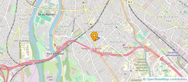 localisation de l'entreprise MADAME SOPHIE BEN YAICH à TOULOUSE