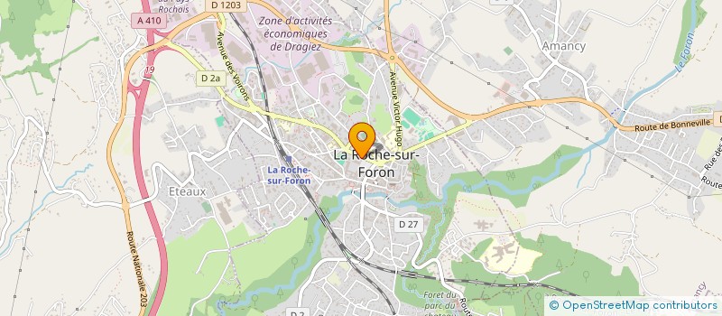 localisation de l'entreprise MADAME SOPHIE BENOIT-GONIN  LA ROCHE-SUR-FORON