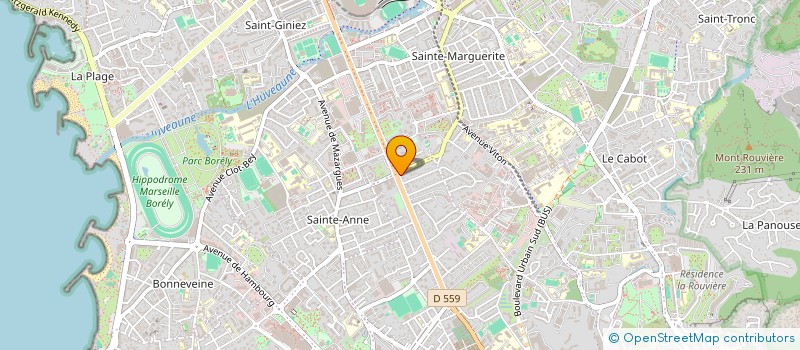 localisation de l'entreprise MADAME SOPHIE BENOLIEL à MARSEILLE 9EME