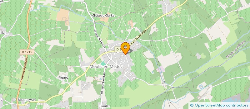 localisation de l'entreprise MADAME SOPHIE BENQUET  MOULIS-EN-MEDOC