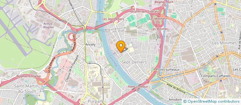 localisation de l'entreprise MADAME SOPHIE BENSEMHOUN à TOULOUSE