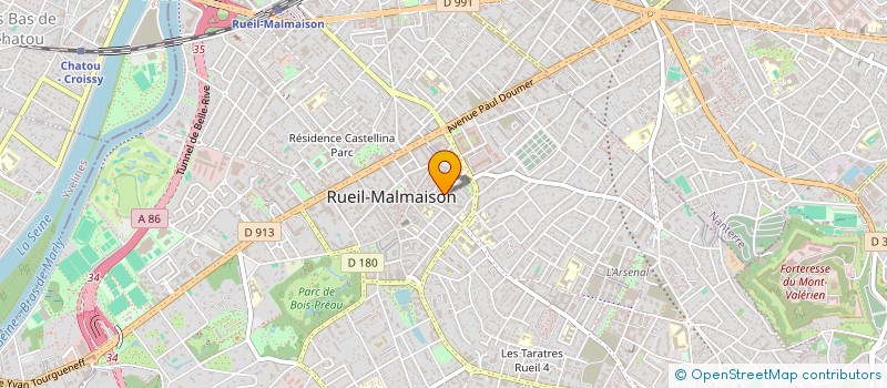localisation de l'entreprise MADAME SOPHIE BERCOVICI à RUEIL-MALMAISON