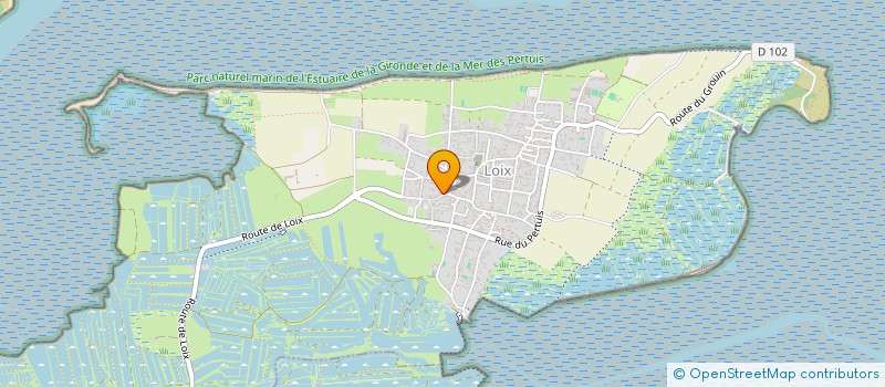 localisation de l'entreprise MADAME SOPHIE BERGE  LOIX