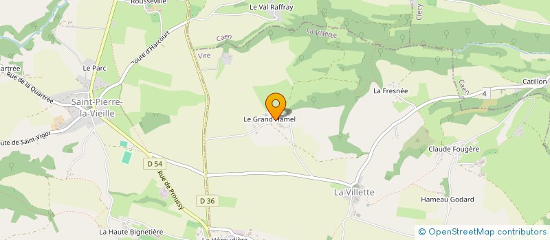 localisation de l'entreprise MADAME SOPHIE BERGERE  LA VILLETTE