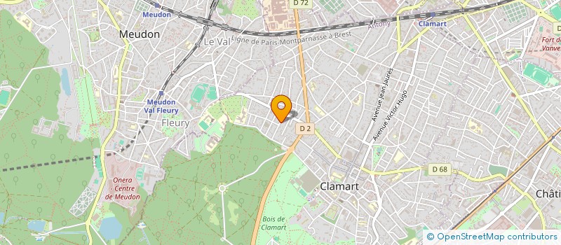 localisation de l'entreprise MADAME SOPHIE BERLAND à CLAMART
