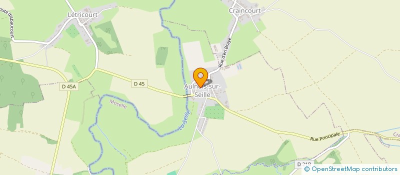 localisation de l'entreprise MADAME SOPHIE BERMONT  AULNOIS-SUR-SEILLE