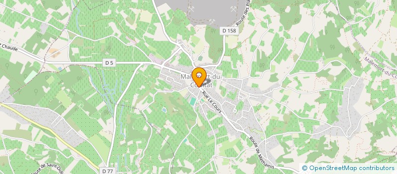 localisation de l'entreprise MADAME SOPHIE BERNARD  MALEMORT-DU-COMTAT