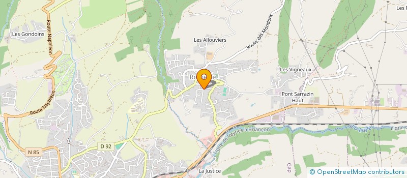 localisation de l'entreprise MADAME SOPHIE BERNARD-REYMOND  GAP