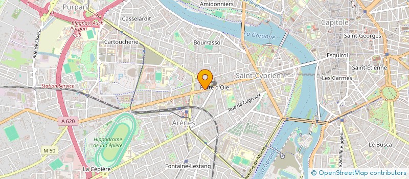 localisation de l'entreprise MADAME SOPHIE BERNES à TOULOUSE