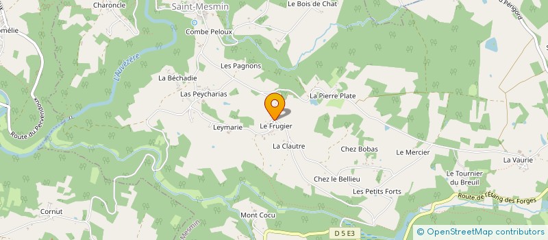 localisation de l'entreprise MADAME SOPHIE BERNIER à SAINT-MESMIN