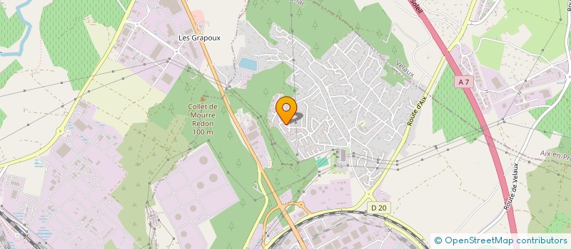 localisation de l'entreprise MADAME SOPHIE BERTHE  ROGNAC