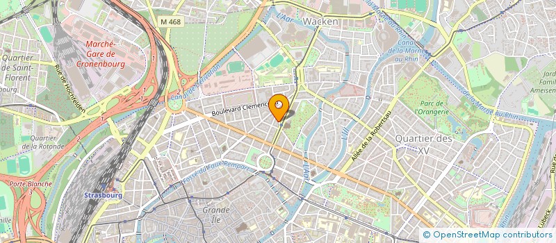 localisation de l'entreprise MADAME SOPHIE BERTHELOT à STRASBOURG