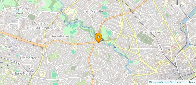 localisation de l'entreprise MADAME SOPHIE BERTHY à NANTES