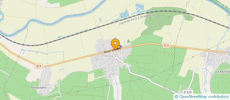 localisation de l'entreprise MADAME SOPHIE BERTIN  DORMANS