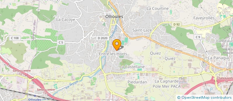 localisation de l'entreprise MADAME SOPHIE BERTRAND à BRIANCON