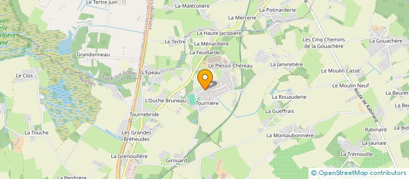 localisation de l'entreprise MADAME SOPHIE BESNAULT à CARQUEFOU