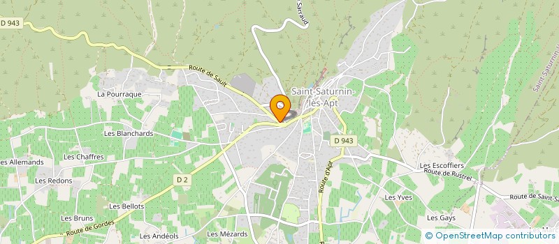 localisation de l'entreprise MADAME SOPHIE BESREST à SAINT-SATURNIN-LES-APT