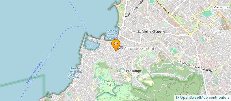 localisation de l'entreprise MADAME SOPHIE BESSAC à MARSEILLE
