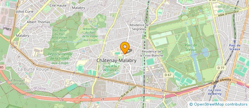 localisation de l'entreprise MADAME SOPHIE BESSIERE à CHATENAY-MALABRY