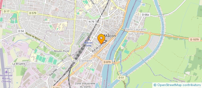 localisation de l'entreprise MADAME SOPHIE BESSON à MACON