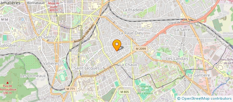 localisation de l'entreprise MADAME SOPHIE BESSON  CLERMONT-FERRAND