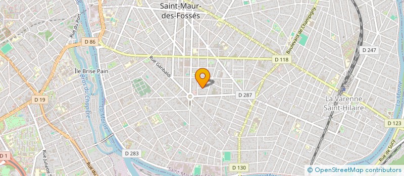 localisation de l'entreprise MADAME SOPHIE BEUNET à SAINT-MAUR-DES-FOSSES