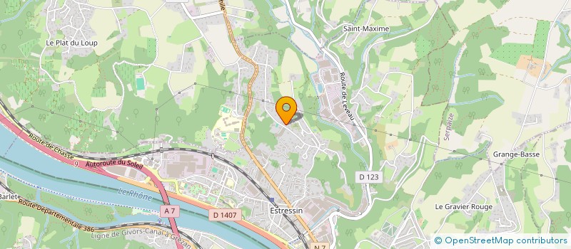 localisation de l'entreprise MADAME SOPHIE BEYSSAC à VIENNE