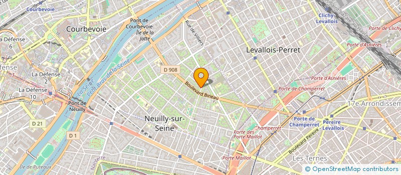 localisation de l'entreprise MADAME SOPHIE BEZARD à NEUILLY-SUR-SEINE