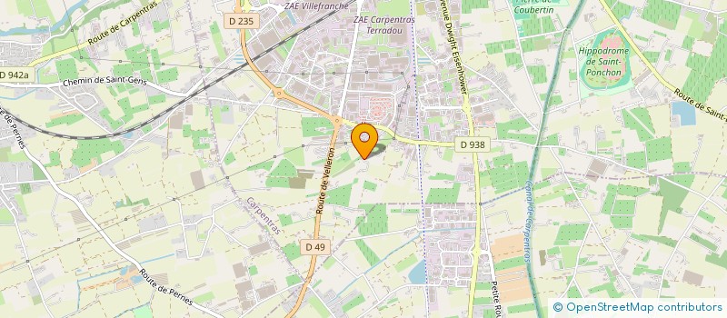 localisation de l'entreprise MADAME SOPHIE BEZERT à CARPENTRAS