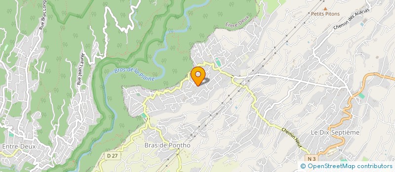 localisation de l'entreprise MADAME SOPHIE BIAUDET  LE TAMPON