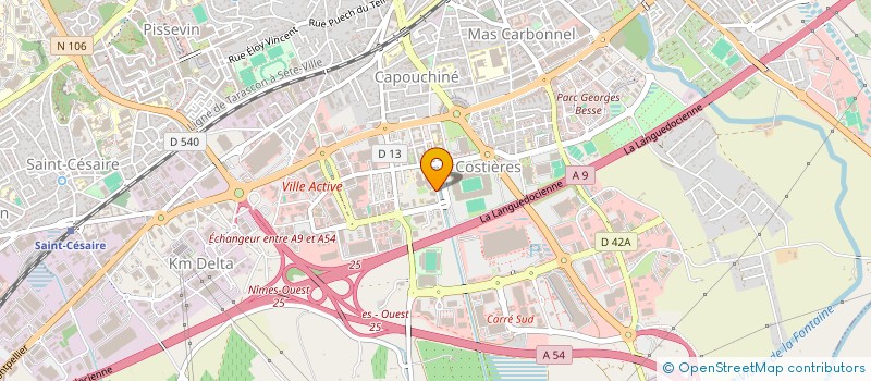 localisation de l'entreprise MADAME SOPHIE BIBI  NIMES