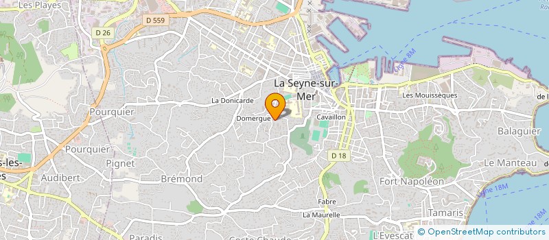 localisation de l'entreprise MADAME SOPHIE BICHERAY à LA SEYNE-SUR-MER