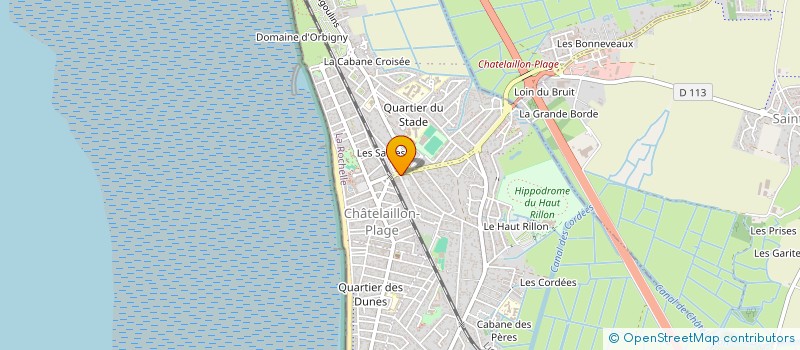 localisation de l'entreprise MADAME SOPHIE BIDA à CHATELAILLON-PLAGE