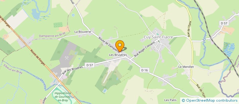 localisation de l'entreprise MADAME SOPHIE BIDAN  CUY-SAINT-FIACRE