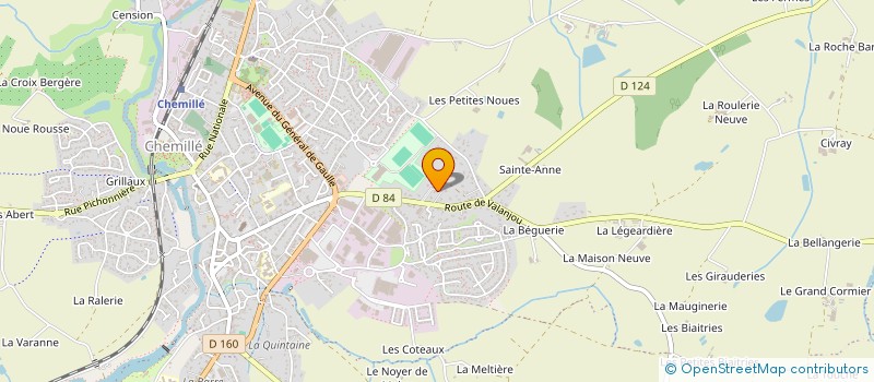 localisation de l'entreprise MADAME SOPHIE BIDET-ENON  CHEMILLE-EN-ANJOU