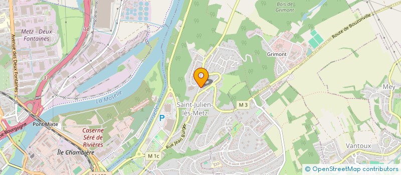 localisation de l'entreprise MADAME SOPHIE BIGNON  SAINT-JULIEN-LES-METZ