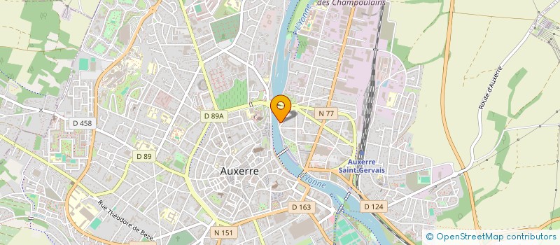 localisation de l'entreprise MADAME SOPHIE BILLON à AUXERRE