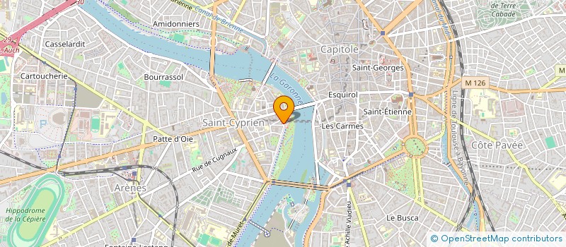 localisation de l'entreprise MADAME SOPHIE BILLOUX à TOULOUSE