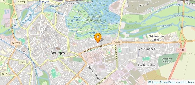 localisation de l'entreprise MADAME SOPHIE BITAUD à BOURGES